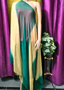 Bohemian Tie-Dye Contrast Dupatta unique piece