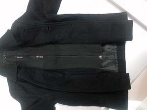 Black Double-Breasted Peacoat 5,6 years children