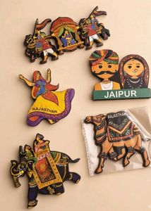 Rajasthani Cultural Magnets Set of 5