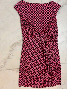 Patterned Pink Dress