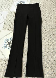 Completely new Black Flare Pants with Slits