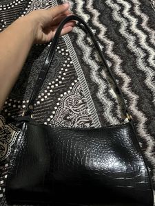 Chic Black Hobo Bag