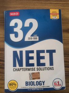 32 yrs NEET Biology - Chapterwise Solutions