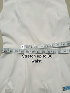 Shoulderless A-Line Rich Dress Made In Italy