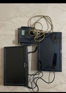 2 Monitors and Phone Bundle