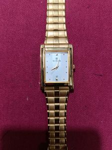 original Titan Gold-Tone Watch