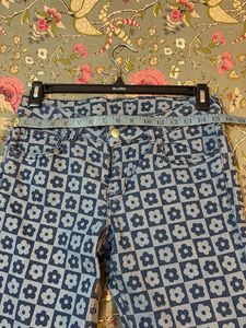 Floral Print Jeans from H&amp;M