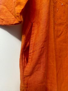 Elegant orange Kurta