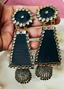 New Fabric Hand Made Earrings &amp; Have &amp;Party Wear