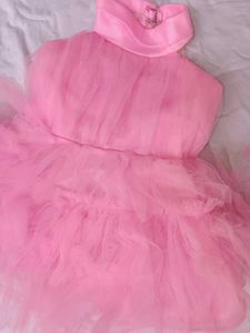 Princess Pink Tutu Dress with Headband