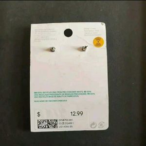 H&amp;M Statement Silver Earrings