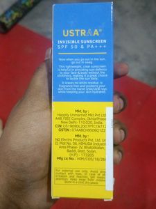 Ustra Invisible Sunscreen