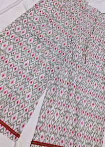 Multi Colour Printed Casual Kurta