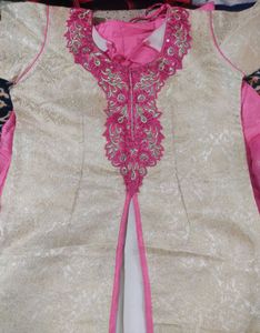 Cancane Lehanga with long kurti
