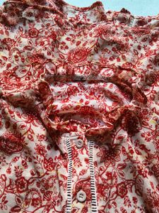 Vintage Floral Button-Up shirt