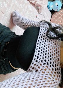 Crochet Fishnet Shrug (Customisable)