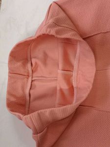 Flared Textured Pants