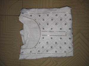 Elegant White Chikankari Kurta