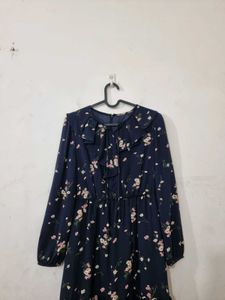 Floral Print Midi Dress (Imported)