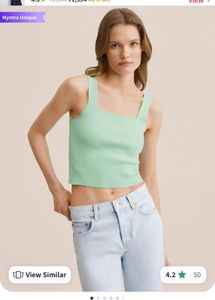 Mango-Mint Green Tank Top