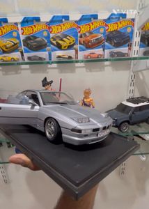Silver BMW850csi Licensed by BMW AG Diecast Model