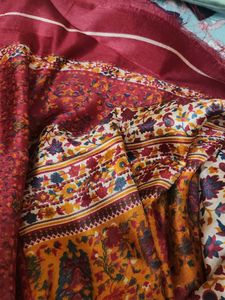 Fancy Pashmina Saree with Blouse