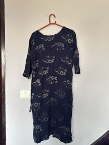 Floral Print Kurta