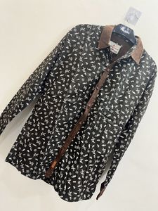 Men shirt Brown