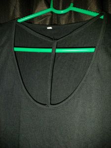 Stylish Black Sleeveless Top