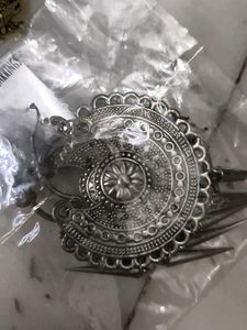 Assorted Earrings - Silver Tone