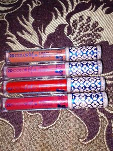 Lot of 4 Matte Liquid Lipsticks