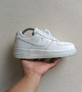 Classic White Nike Air Force 1 Sneakers