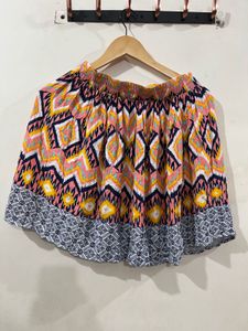 Xhilaration Small Geometric Printed Skirt