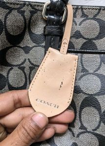 Coach Monogrammed Handbag