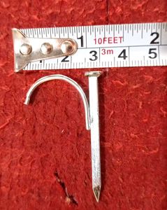 Nail-J  Hooks for Easy Hanging