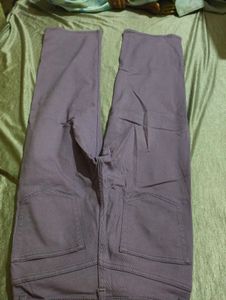Lavender Wide Leg Trousers