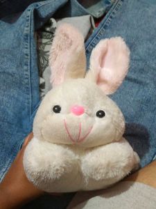 Cute Plush Bunny Toy 🤍🐰