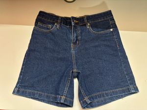 Classic Blue Denim Shorts