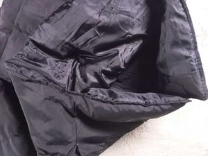 Black Puffer Bomber Jacket