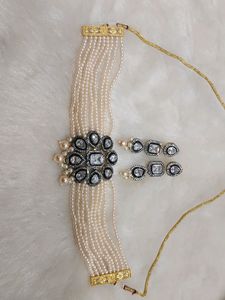 Victorian Diamond Necklace Set