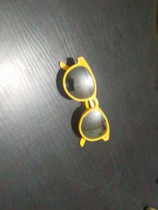 Yellow Retro Sunglasses