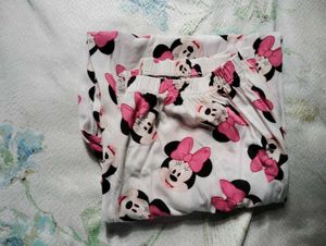 minnie mouse print pants