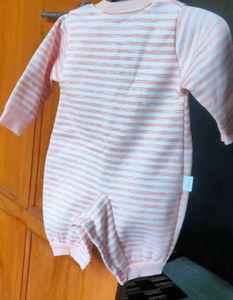 Striped Baby Romper
