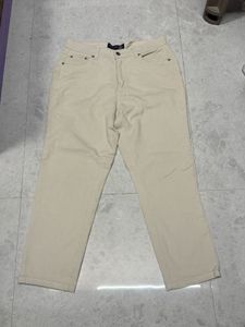 Classic Beige Corduroy Pants