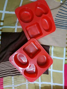 Soap Moulds 2nos Approx 150gm