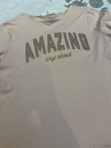 Pink "Amazing Days Ahead" T-Shirt