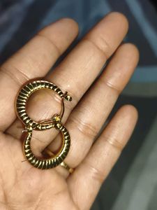 Gold Hoop Earrings