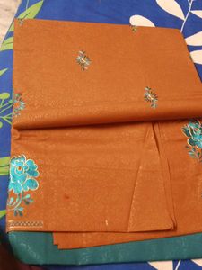 Beautiful Floral Print Dress Material