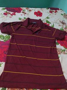 Men's Striped Polo T-Shirts (Set of 4