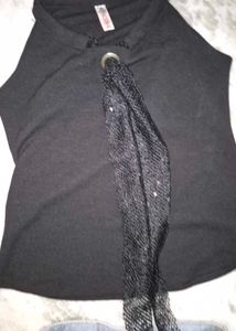 Stylish Light Wash Flare Jeans with a chic top